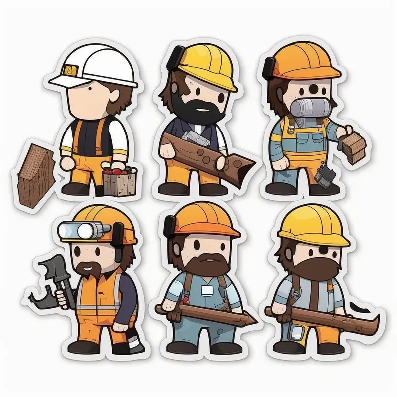 Cartoon Sticker Pack Clipart Midjourney Prompt PromptBase