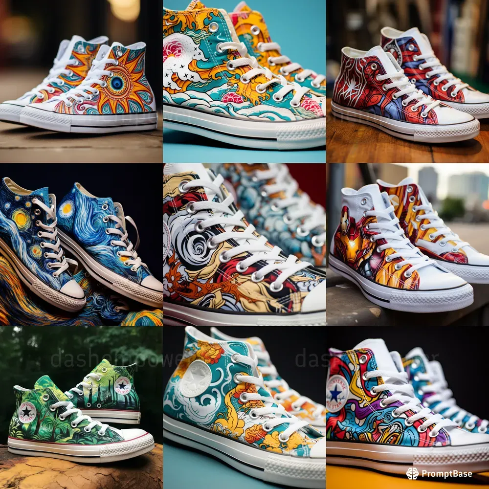 Canvas Shoe Painting Ideas Midjourney Prompt PromptBase Canvas Shoe Painting Ideas Midjourney Prompt PromptBase