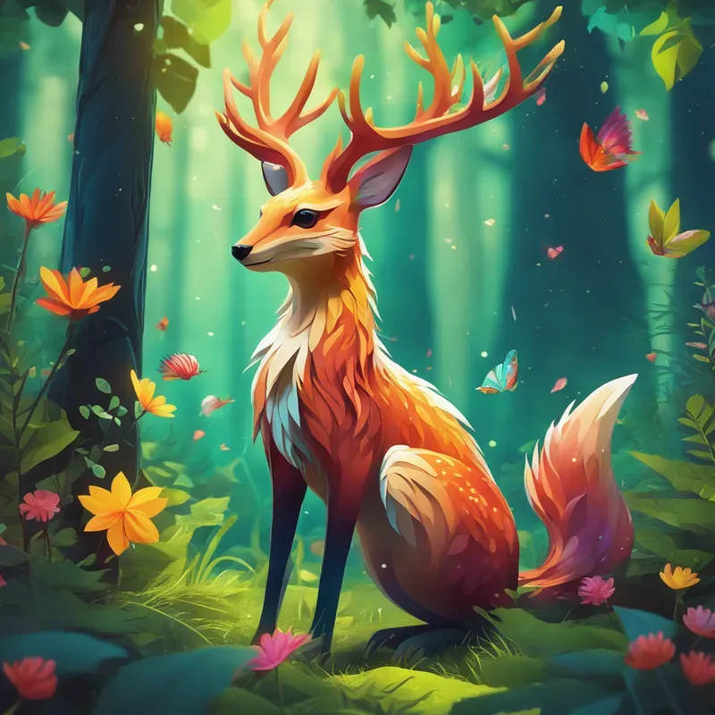 Magical Forest Creatures Stable Diffusion Prompt | PromptBase