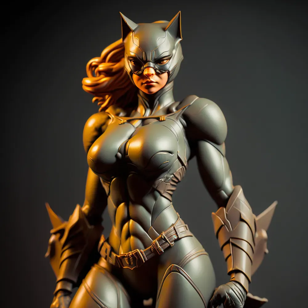 Superhero Comic Figurines Action Figures Midjourney Prompt PromptBase