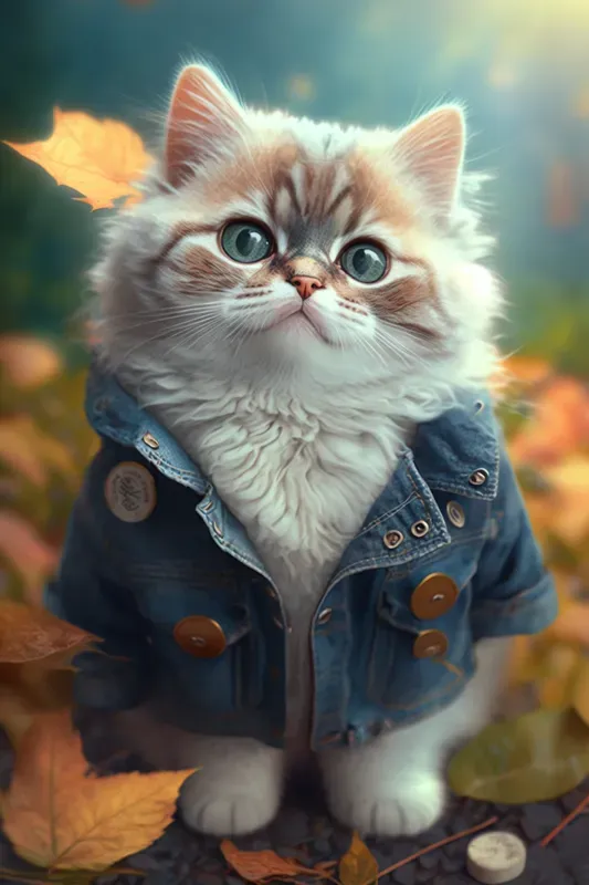 Animals Wearing Cute Outfits Midjourney Prompt | PromptBase