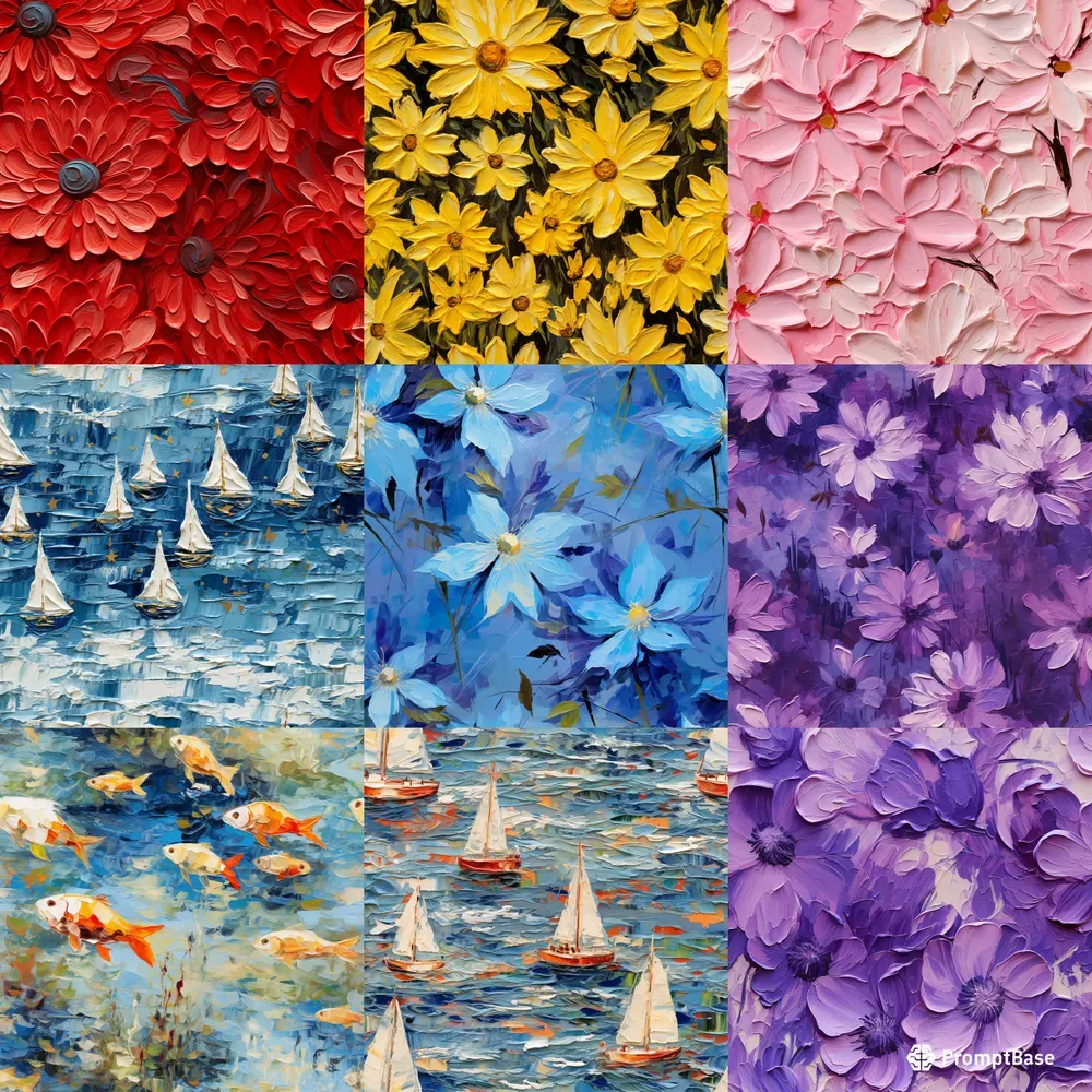 Textured Paint Patterns Midjourney Prompt PromptBase