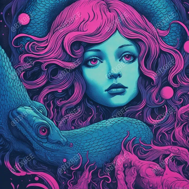 Quirky Visions Of Bizarre Imagery Prints Midjourney Prompt | PromptBase
