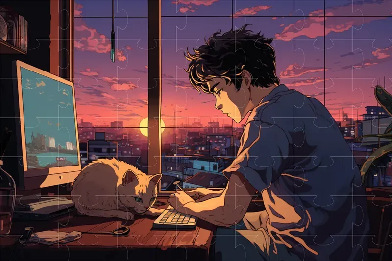 Lofi Cover Art Midjourney Prompt | PromptBase