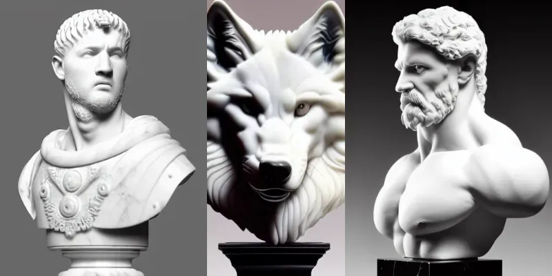 Marble Sculptures Realistic Perfects Stable Diffusion Prompt | PromptBase