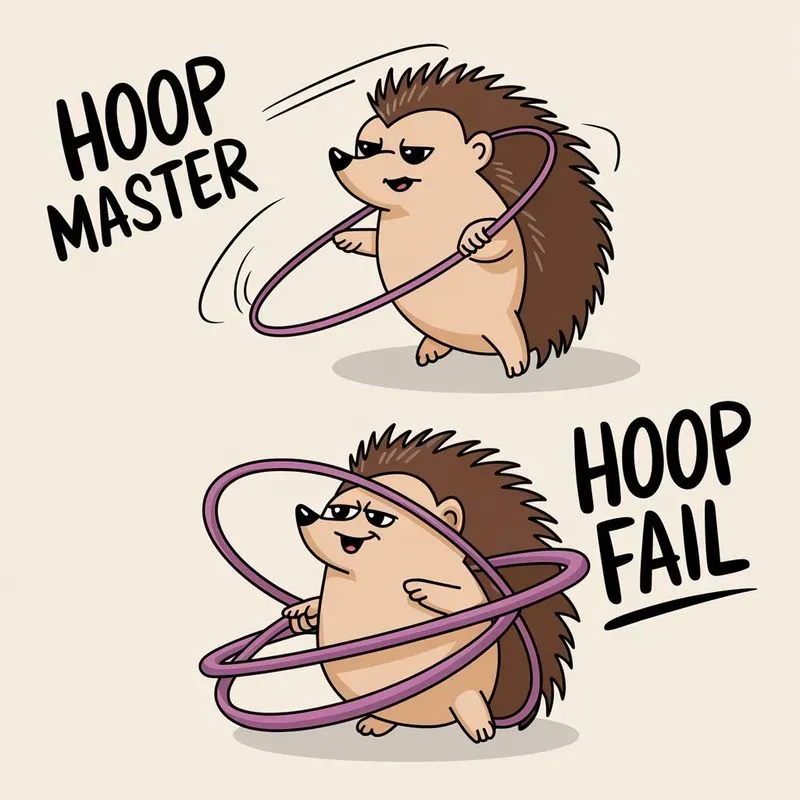 Funny Animal Fail Illustrations Ideogram Prompt | PromptBase