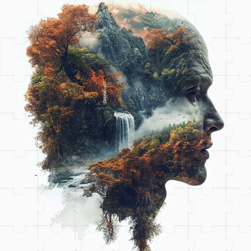 Nature Infused Portraits Midjourney Prompt Photo Inspiration