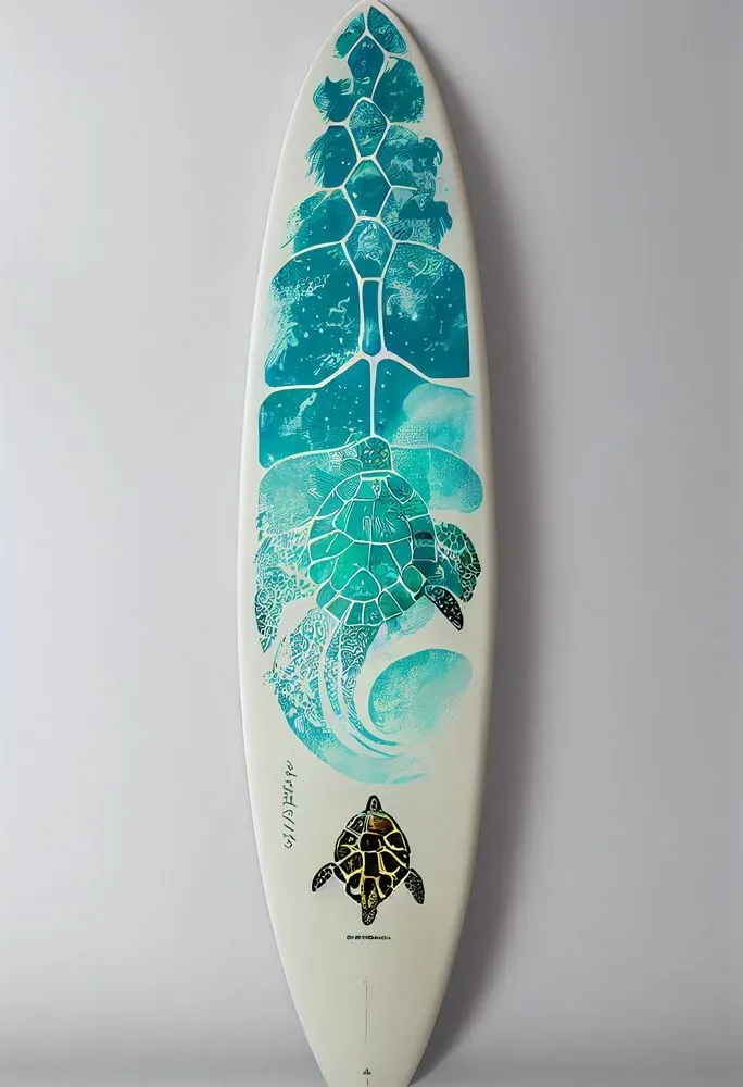 Surfboard Design Product Photo Midjourney Prompt PromptBase