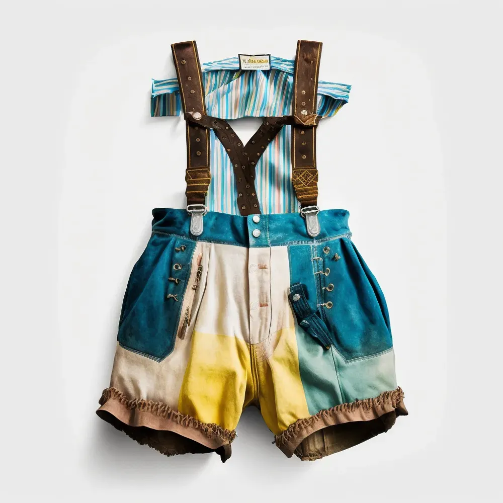 German Lederhosen Designs Midjourney Prompt | PromptBase
