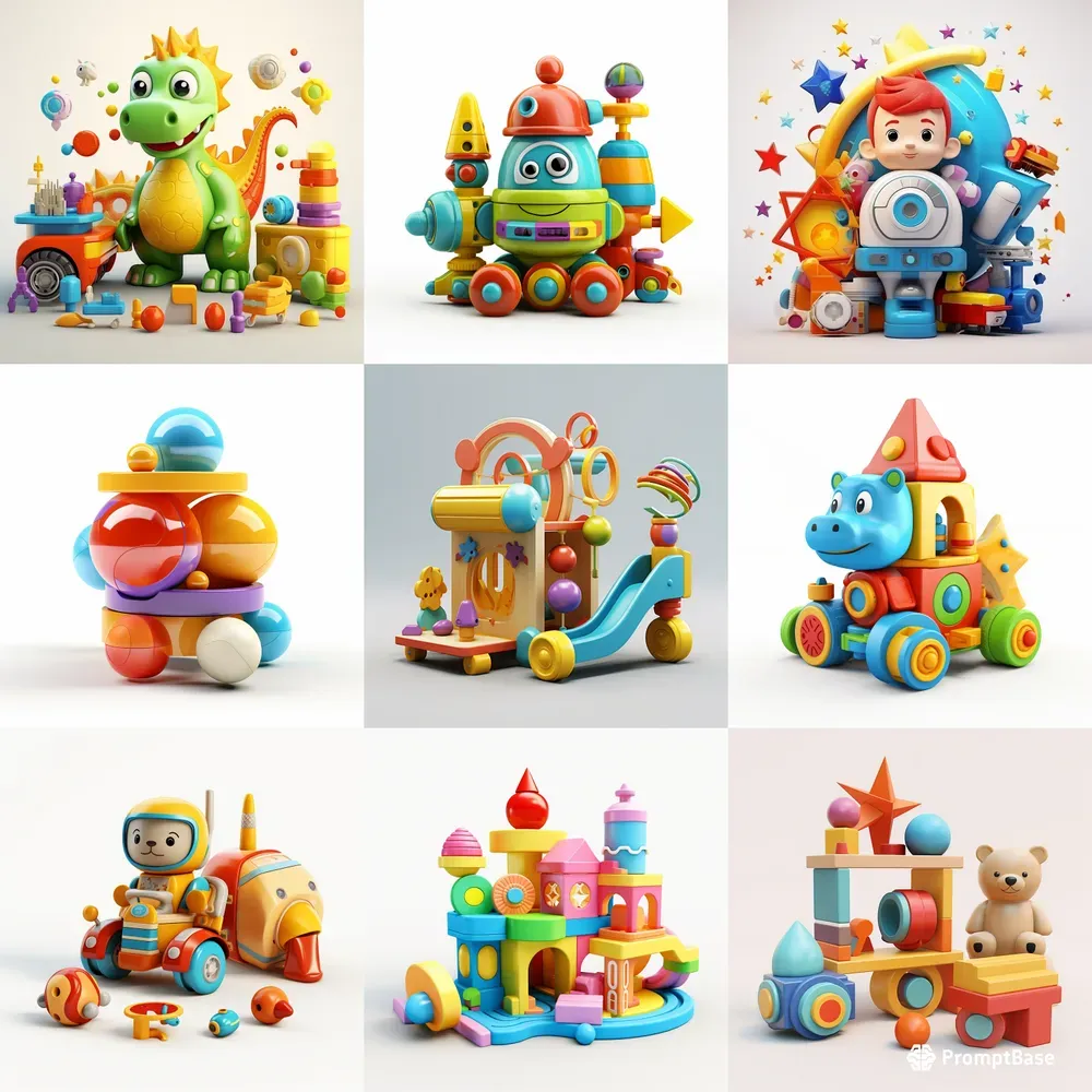toy-ideas-for-kids-midjourney-prompt-promptbase