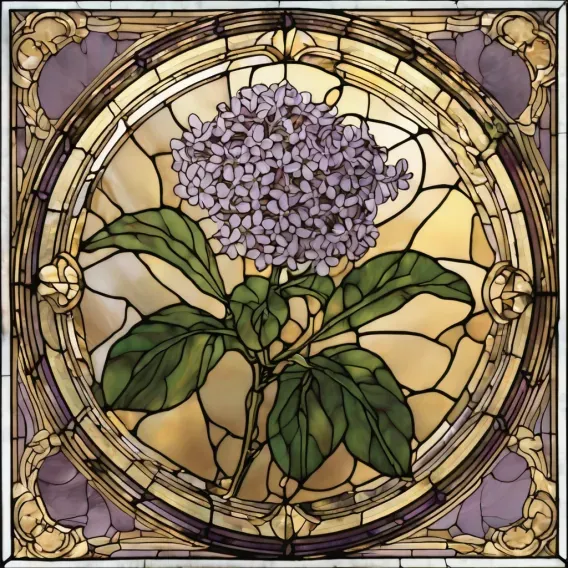 Stained Glass Flower Images Stable Diffusion Prompt | PromptBase