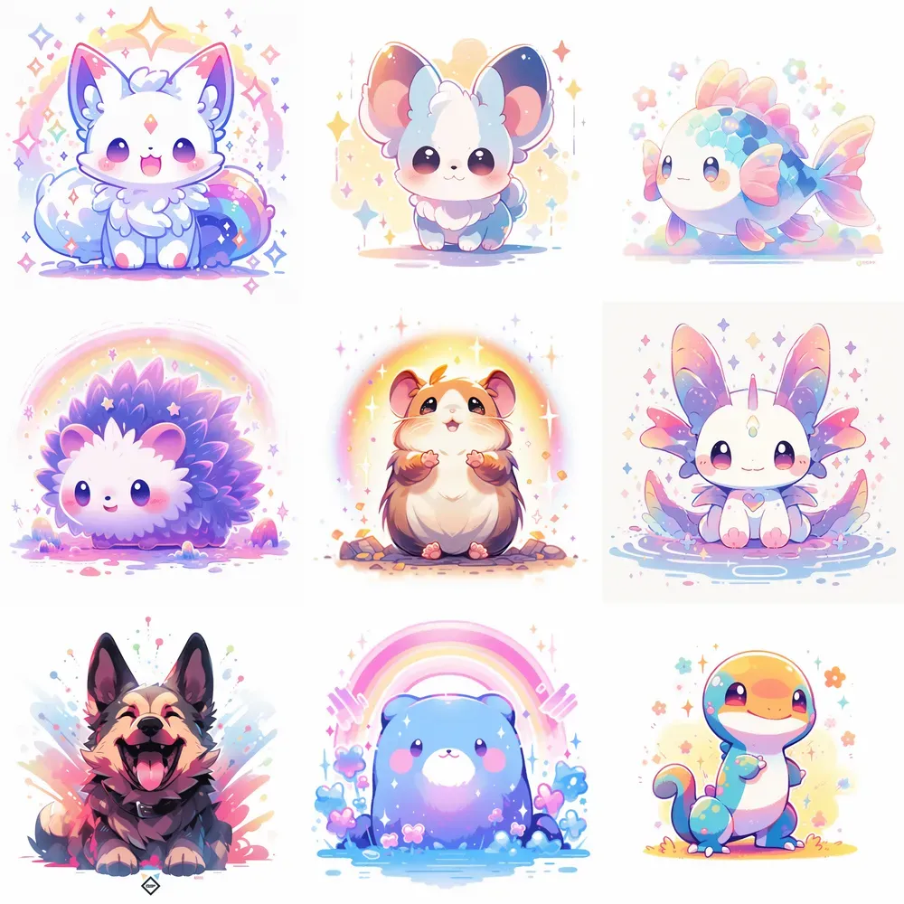 Kawaii Anime Animals Midjourney Prompt PromptBase