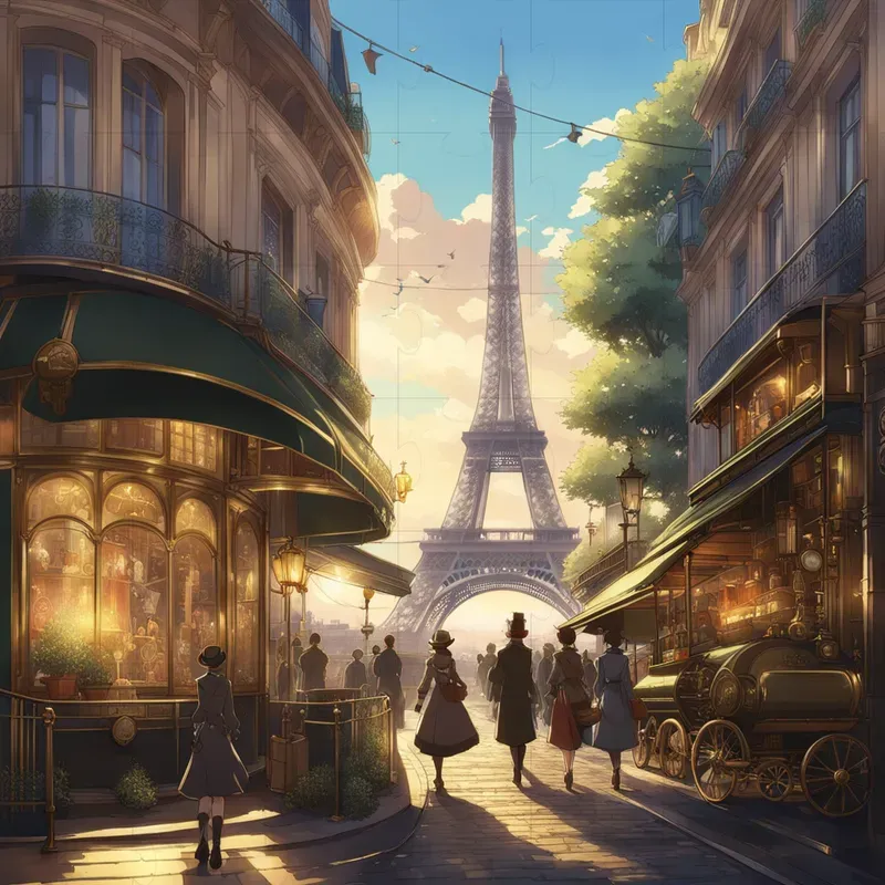 Manga Lofi Style Cityscapes Stable Diffusion Prompt | PromptBase