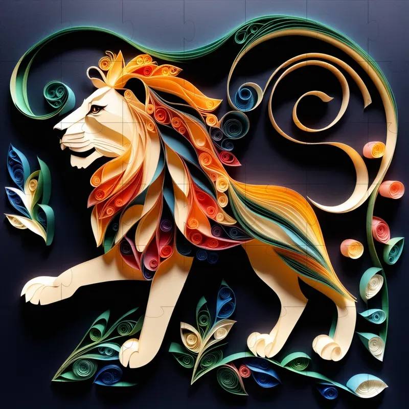 Fantasy Paper Quilling Art Stable Diffusion Prompt | PromptBase