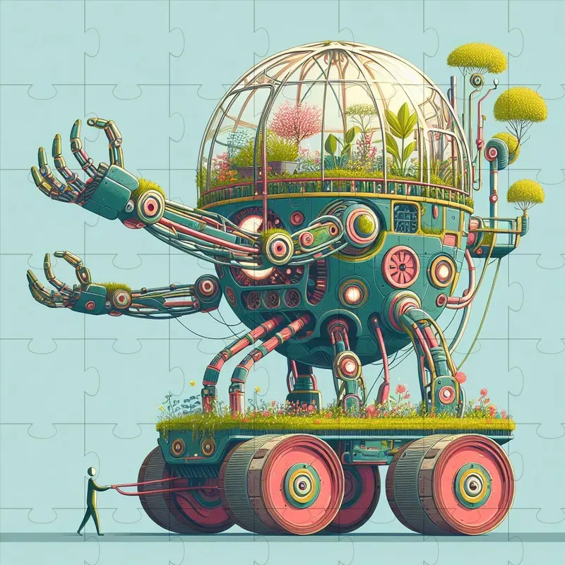 Love Machines DALL·E Prompt | PromptBase