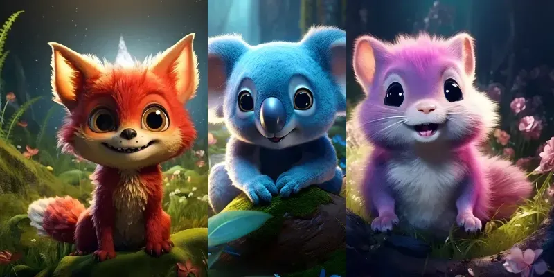 Magical Pictures Of Animals App Generator App | PromptBase