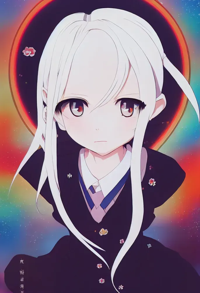 Dynamic Anime Character Portraits Midjourney Prompt | PromptBase