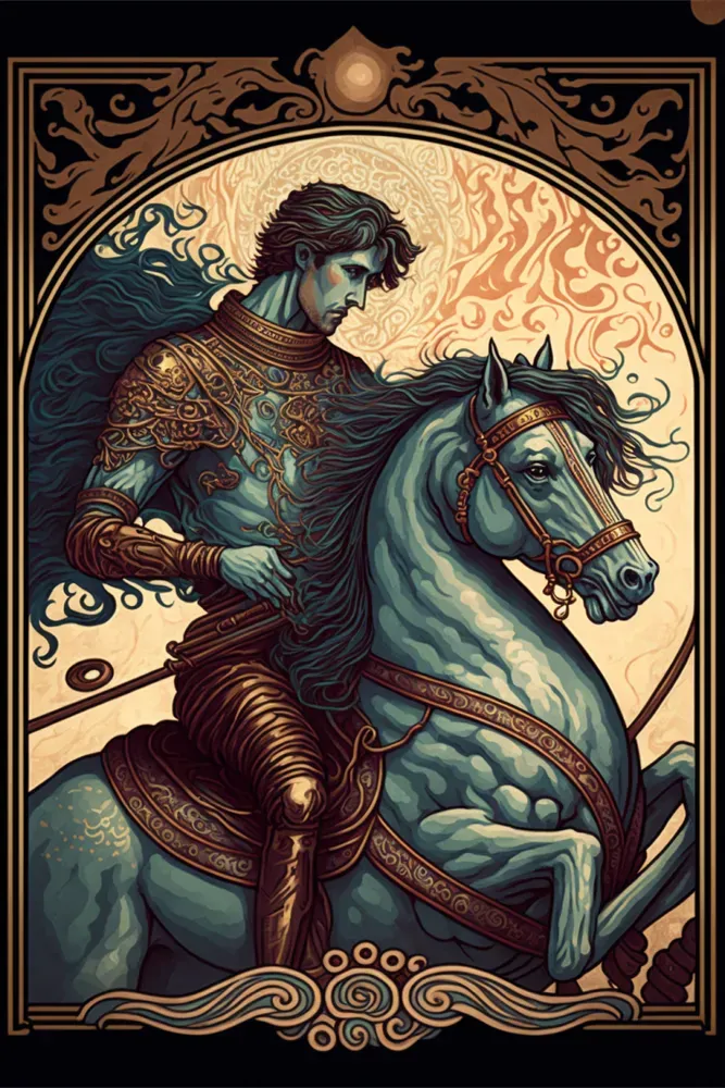 Art Deco Tarot Cards Midjourney Prompt PromptBase