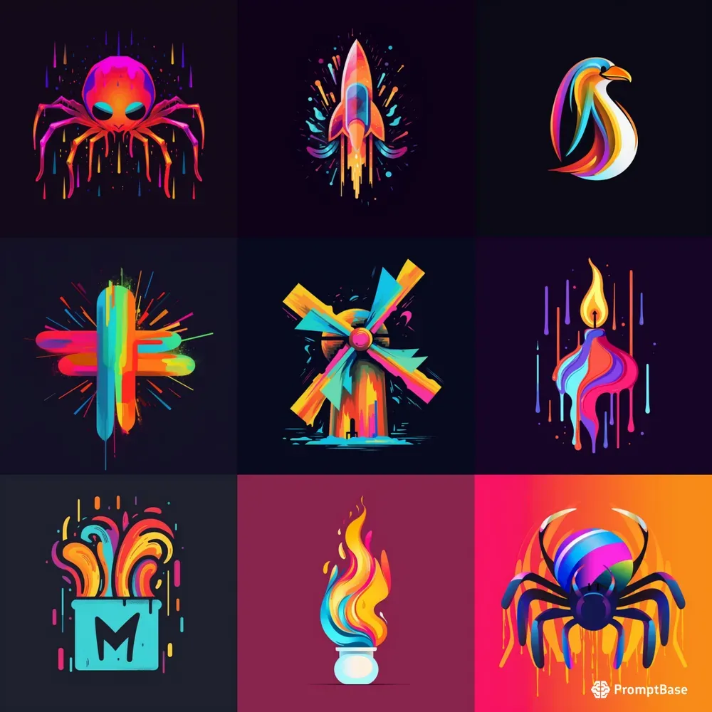 Distorted Logo Meme Emotive Figural Distortion Logos Midjourney Prompt | PromptBase