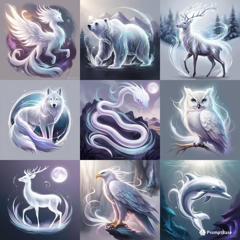 Mystical Animal Designs For Fantasy Art Leonardo Ai Prompt | PromptBase