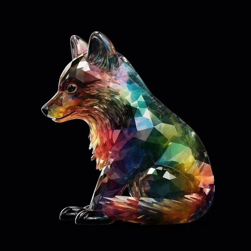 swarovski-crystal-animals-midjourney-prompt-promptbase