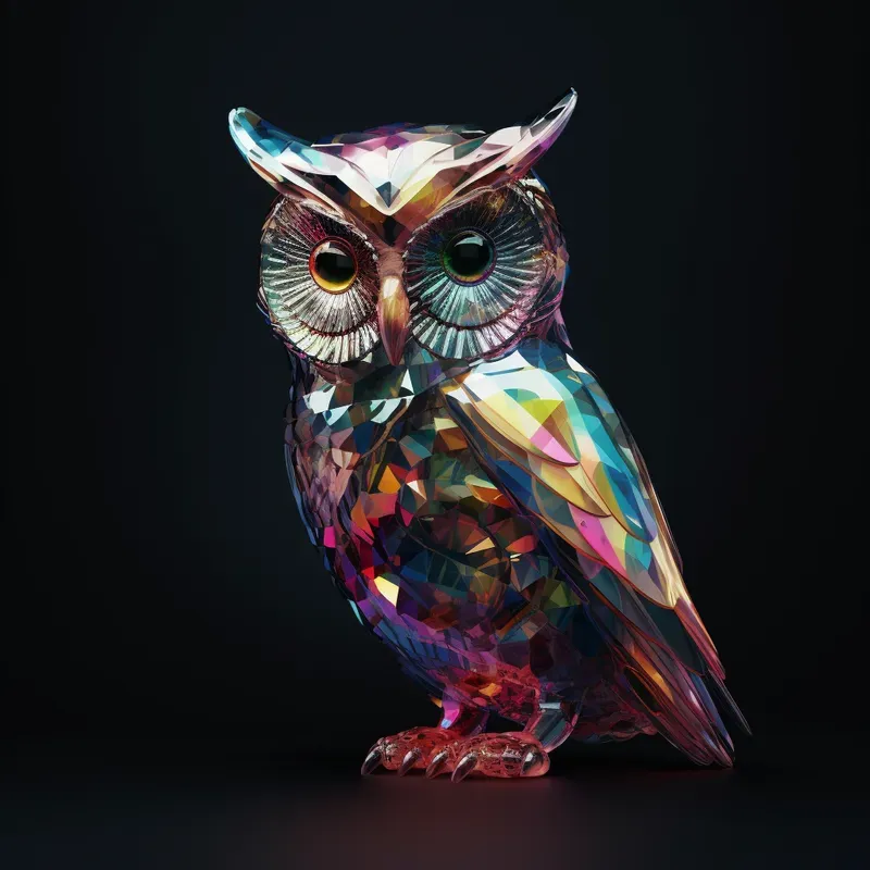 swarovski-crystal-animals-midjourney-prompt-promptbase