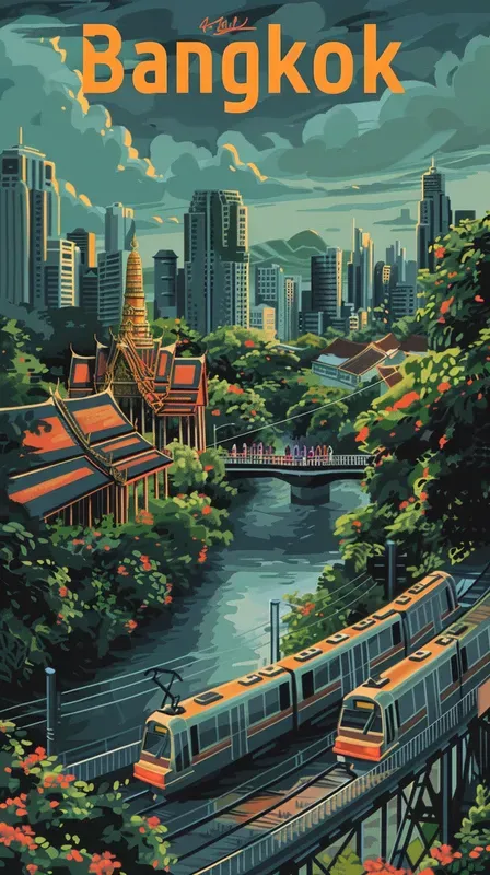 Vintage Travel Posters Midjourney Prompt Promptbase