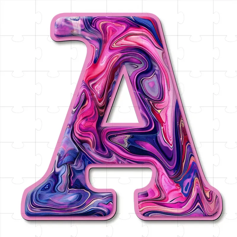 Mesmerizing Letters With Crazy Colors Midjourney Prompt | PromptBase