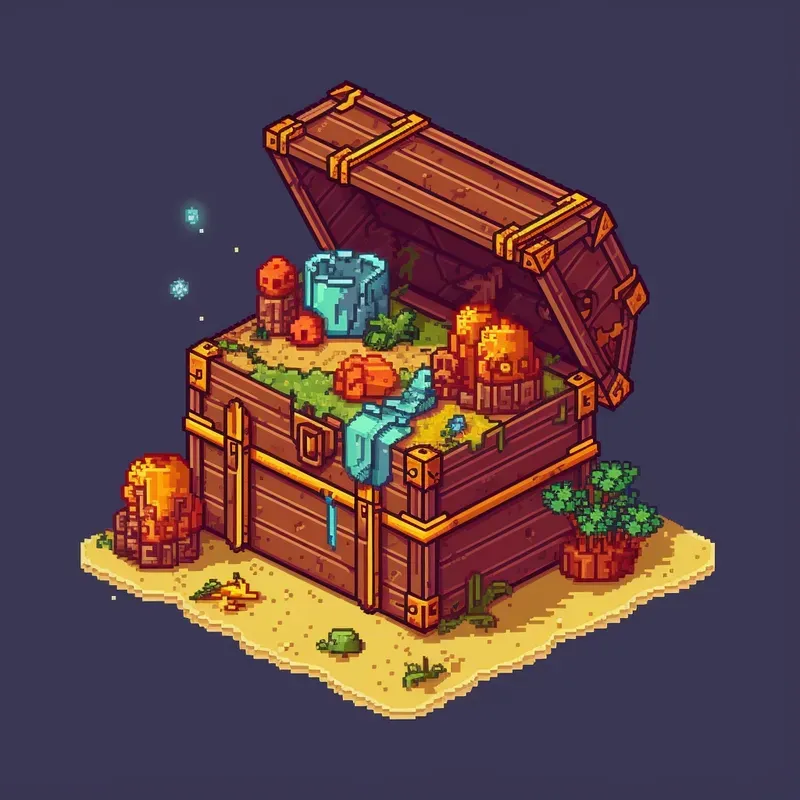 Fantasy Pixel Art Environments Midjourney Prompt | PromptBase