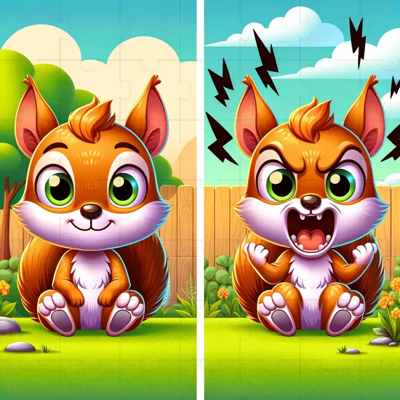 Double Variations Of Cartoon Characters DALL·E Prompt | PromptBase