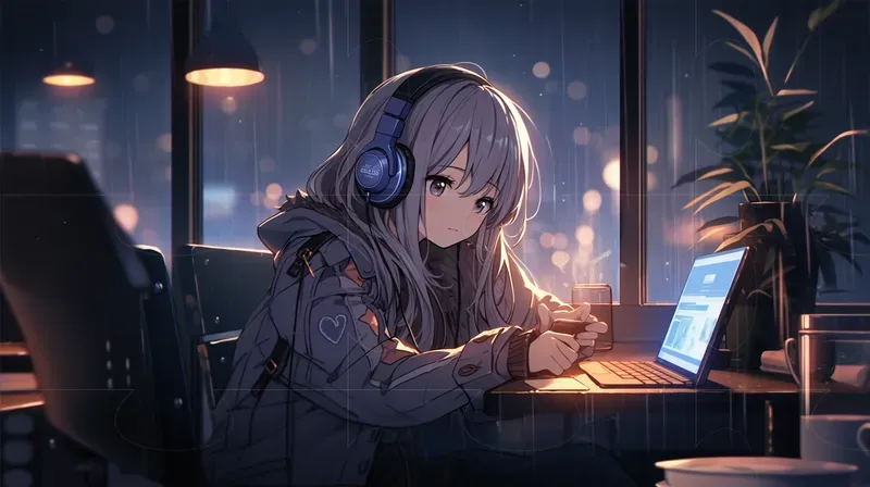 Lofi Chilling Animes Midjourney Prompt PromptBase