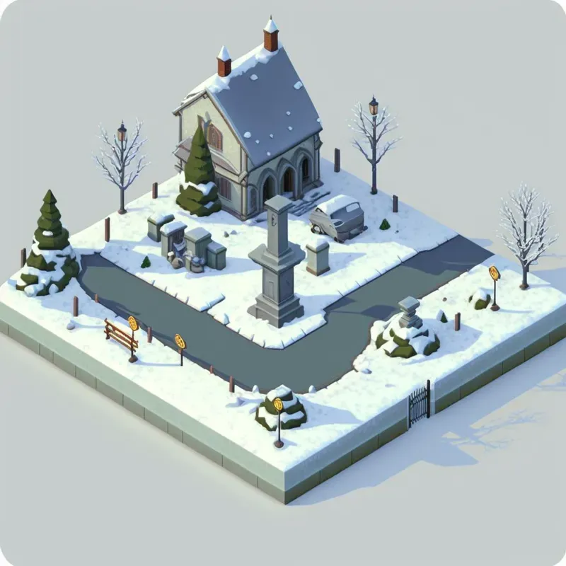 3D Game Buildings Assets Midjourney Prompt | PromptBase