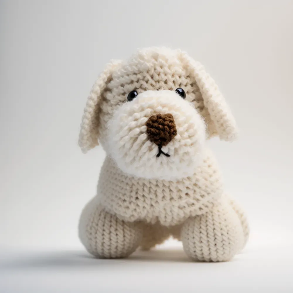 knitted-cute-miniature-animal-toys-midjourney-prompt-promptbase