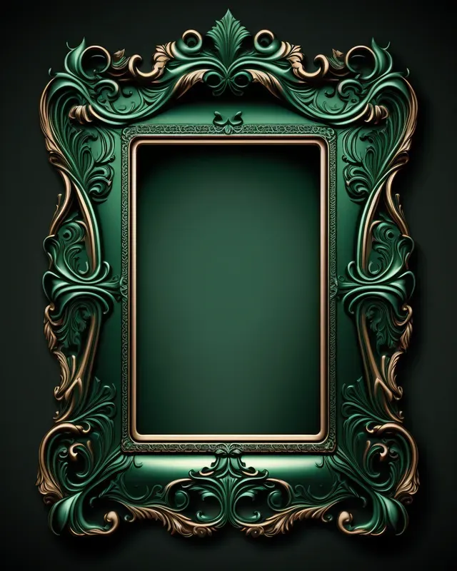 Luxury Detailed Frame Mockups Midjourney Prompt | PromptBase