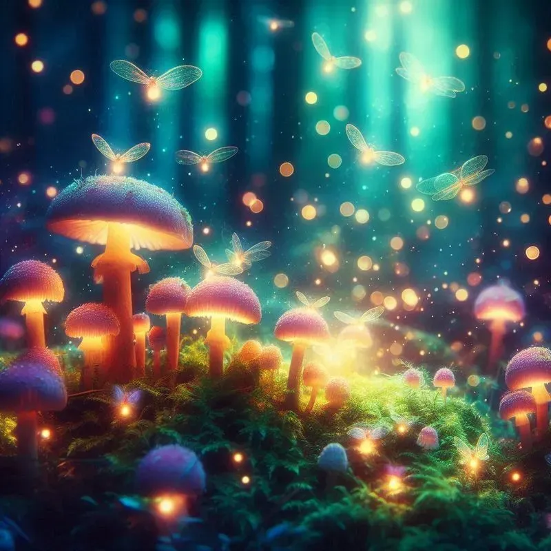 Enchanted Forests With Magical Creatures DALL·E Prompt | PromptBase