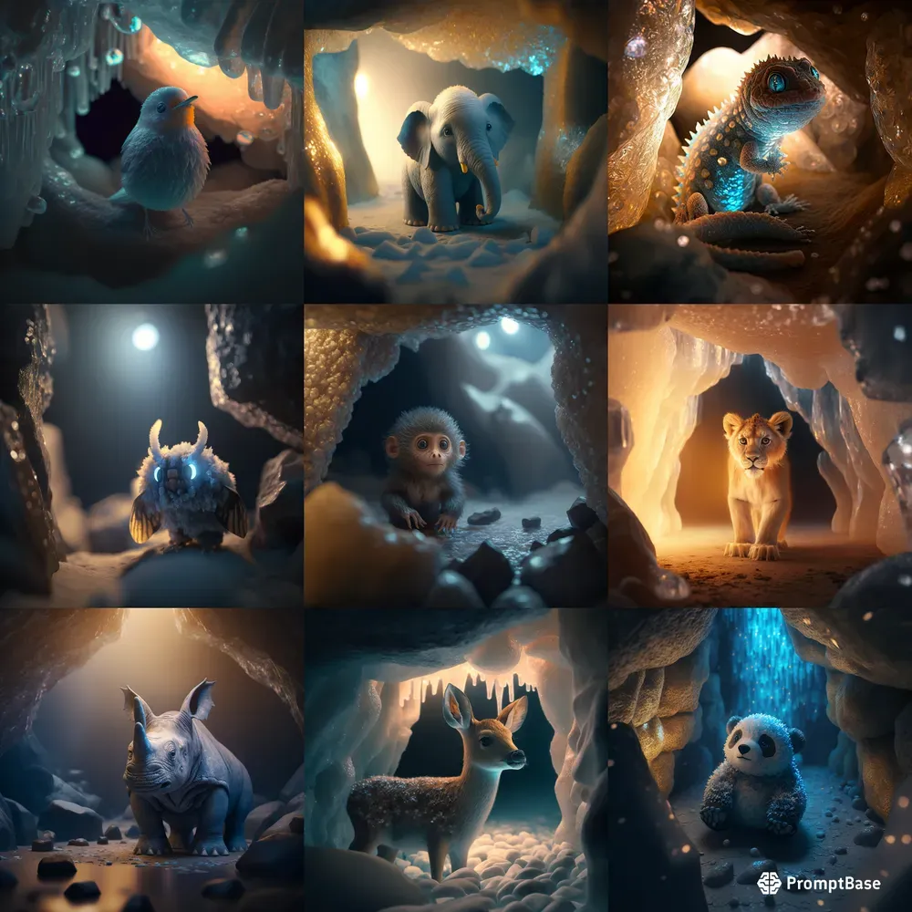 Cute Realistic Animals Midjourney Prompt | PromptBase