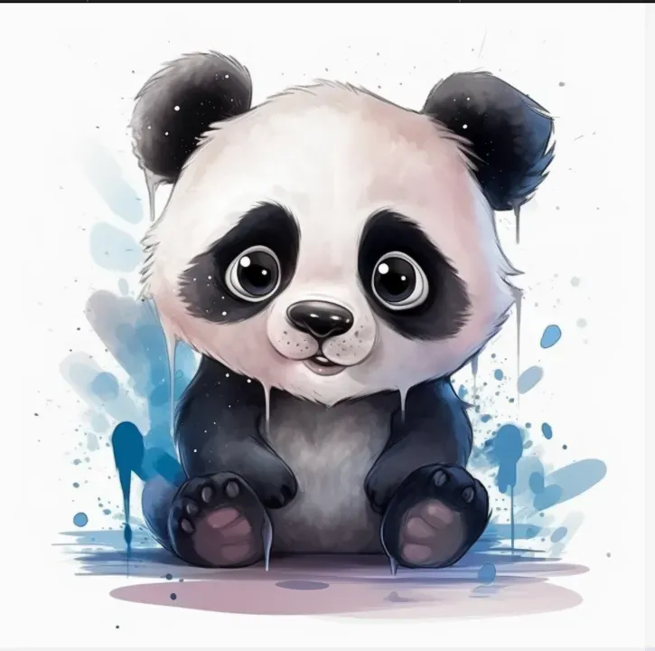 Cute Watercolor Animals For Kids Midjourney Prompt | PromptBase