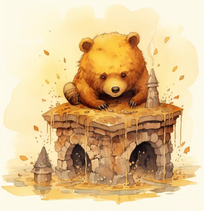 Watercolor Clip Art Of Cute Animals Midjourney Prompt | PromptBase