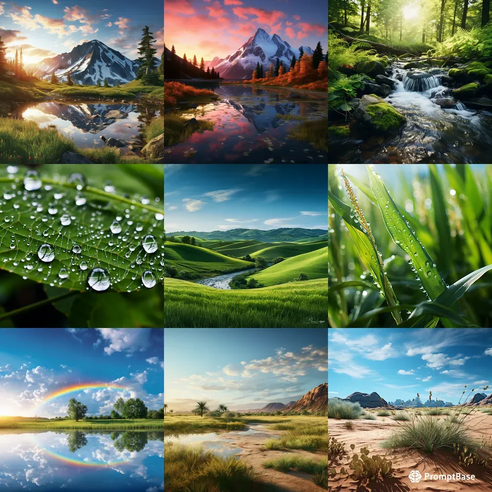 Great Outdoors Stock Photography Art Midjourney Prompt PromptBase