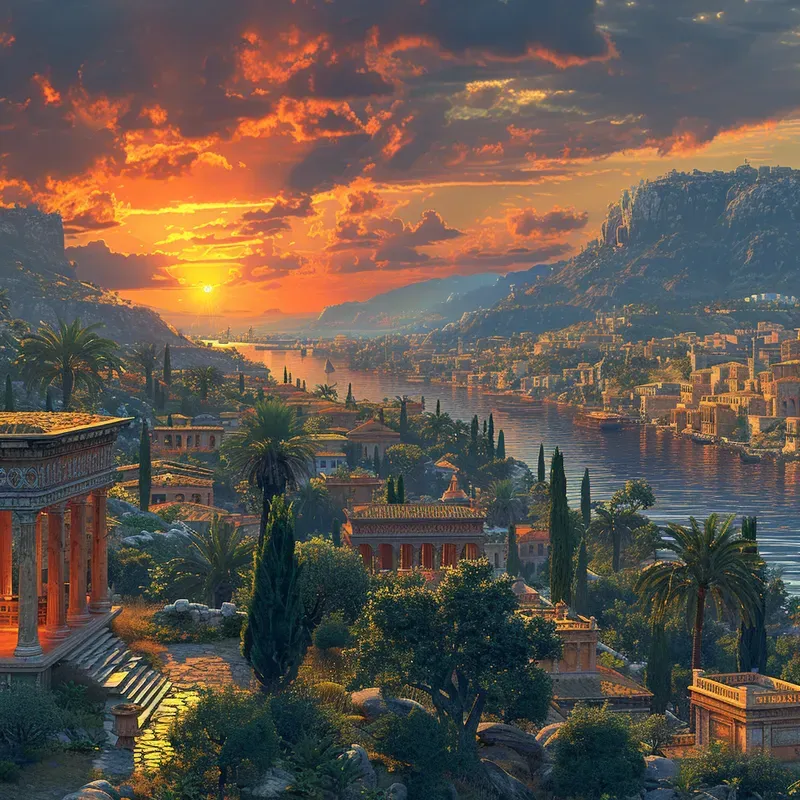 Timeless Cultures A Glimpse Into Ancients Midjourney Prompt | PromptBase