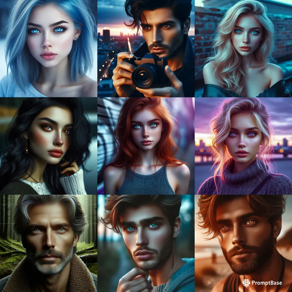 Stunning Portraits With Raytraced Photography DALL·E Prompt | PromptBase