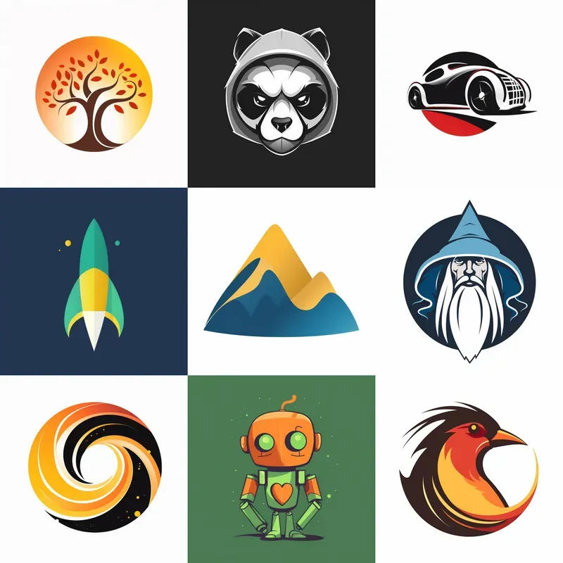 The Logo Nameless Vector Logo Designs Midjourney Prompt | PromptBase