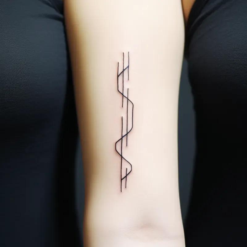 Simple Random Tattoos Random Simple Line Tattoo Designs Midjourney Prompt | PromptBase