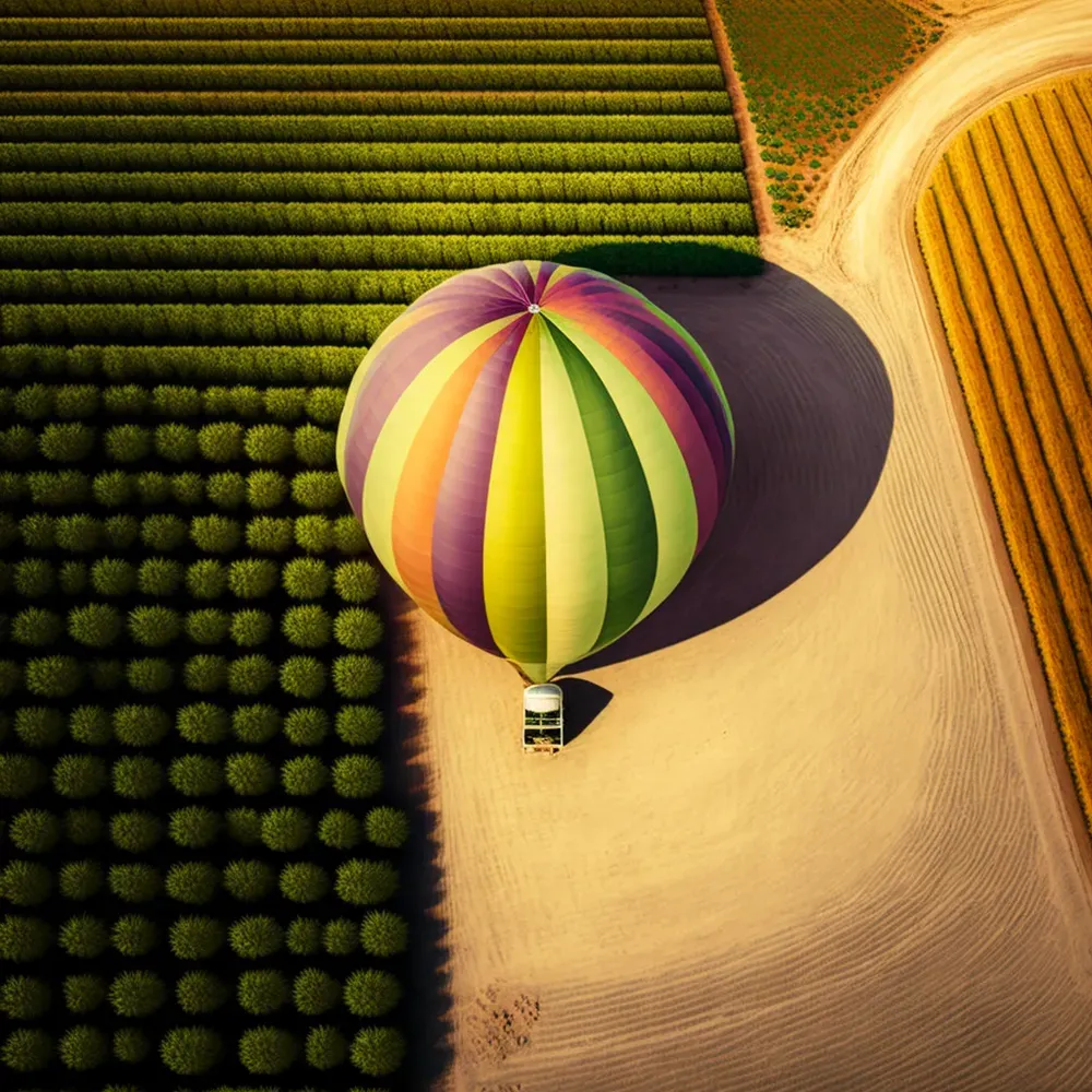 Bird's Eye View Landscapes Midjourney Prompt | PromptBase