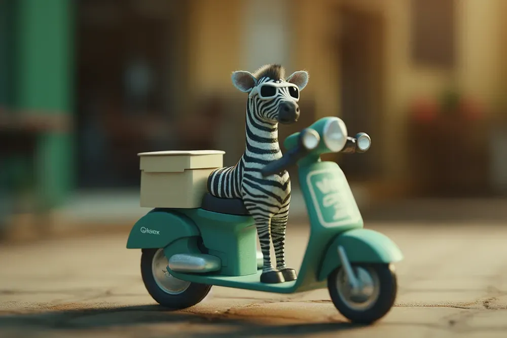 Animal Delivery Drivers Midjourney Prompt PromptBase