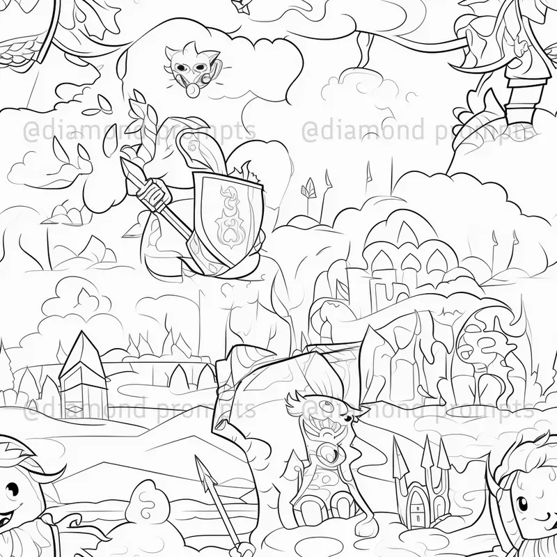 Playful Coloring Pages Midjourney Prompt Promptbase Playful Coloring Pages Midjourney Prompt Promptbase