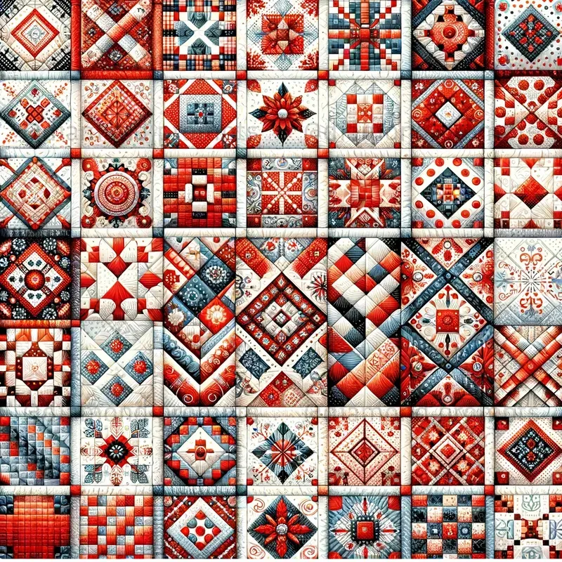 Modern Quilt Patterns DALL·E Prompt | PromptBase