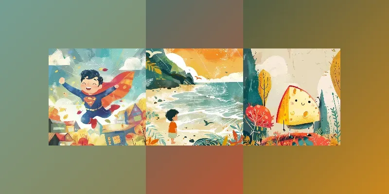 Kid Storybook Illustration Art Midjourney Prompt | PromptBase