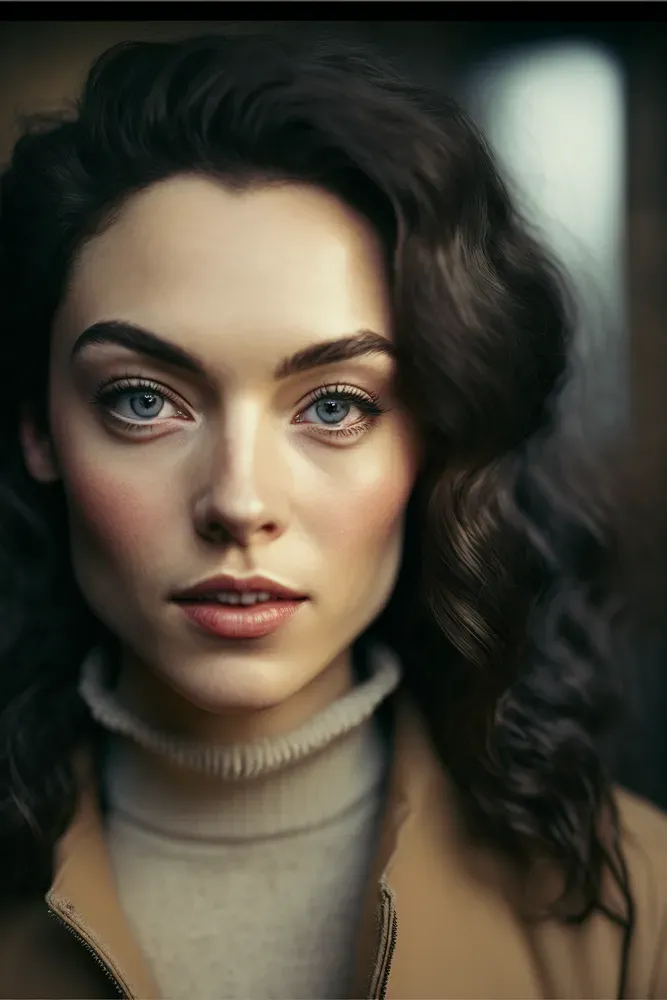 Medium Format Portrait Photographs Midjourney Prompt PromptBase