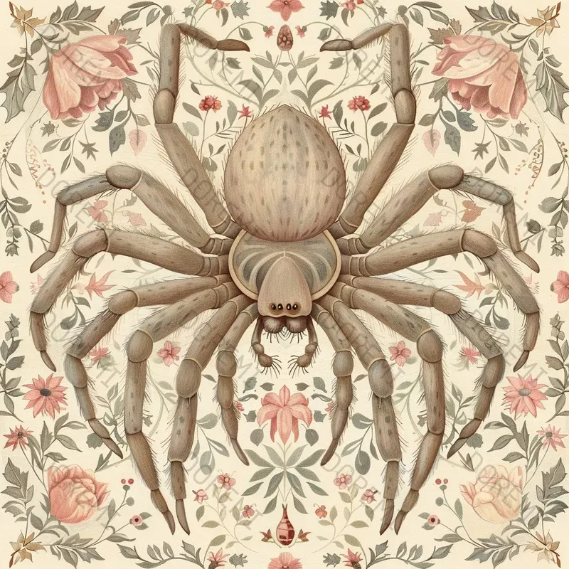 Rococo Insects Illustrations Midjourney Prompt | PromptBase